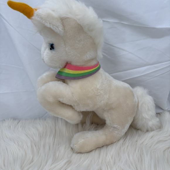 Vintage Unicorn Plush - Mighty Star‎ 14" - Picture 1 of 7